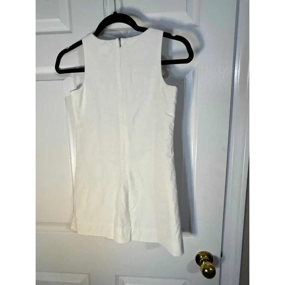 The Children's Place Girls White Sequin Party Dress Size 8‎ Sleeveless Sparkle